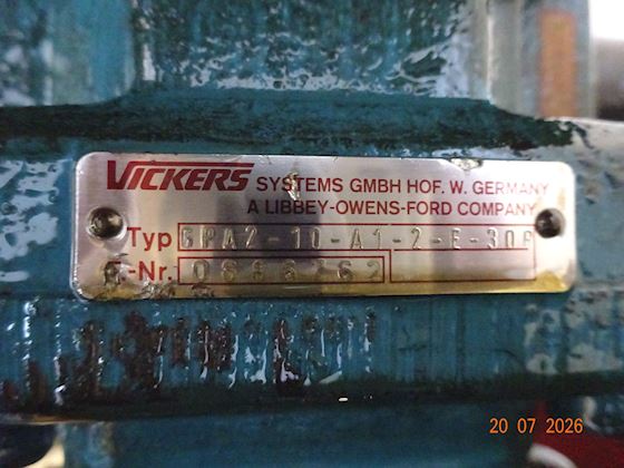 Loher JNSA-400LB-06M W/ Hydraulic Station & Cabinets #6