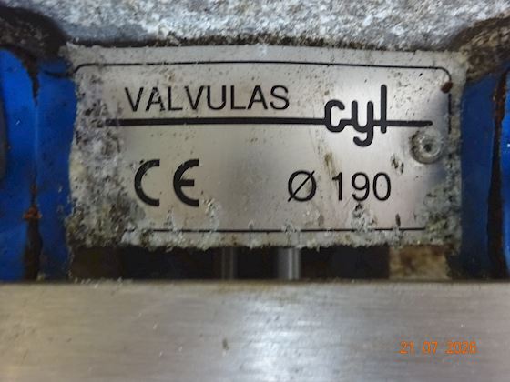 Cyl Pneumatic Knife Gate Valve Ø300 #3