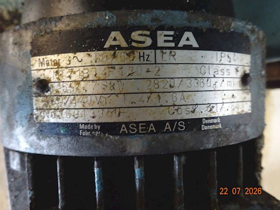 Alfa Laval JWP-26-C80 W/ Cabinet #5