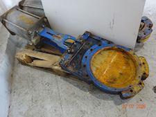 Cyl Pneumatic Knife Gate Valve Ø350 - 1