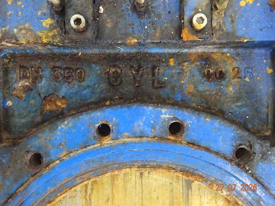 Cyl Pneumatic Knife Gate Valve Ø350 #2