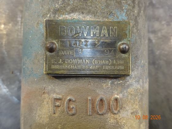 Bowman FG 100 Marine Hydraulic Oil cooler #3