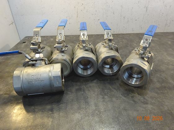 PBV 2" Stainless steel NPT Ballvalves #3