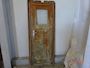 Wooden Door with Brass Hinges + Window #2