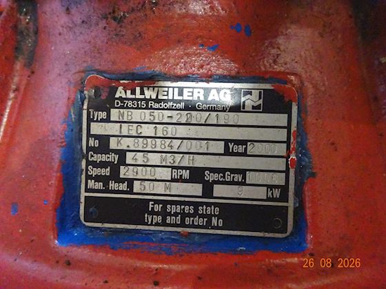 Allweiler AG NB 050- 220/190 #2