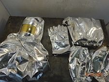 Firemans Qutfit with gloves and Boatcover - 1