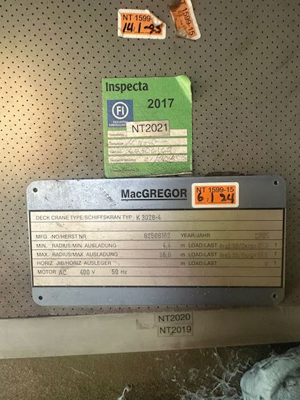 MacGregor K3028-4 #10