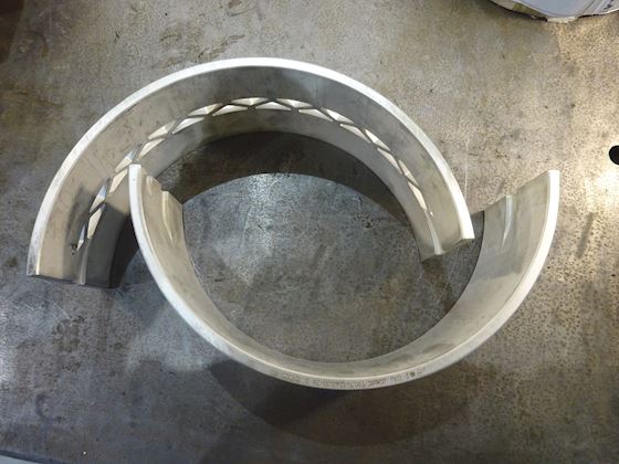 MAK Main Bearing Shell #1