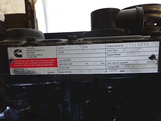 Cummins B3.9-C #5