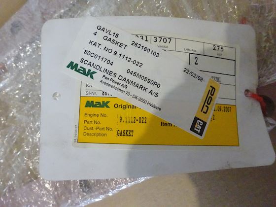 MAK Gasket #2