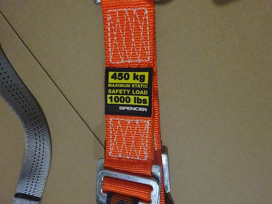 Spencer Adjustable lifting bridles system #2
