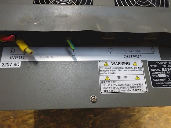 Furuno PR-850A Power Supply AC/DC #3