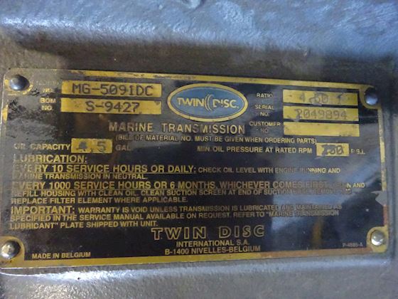 Twindisc MG-5091DC #5