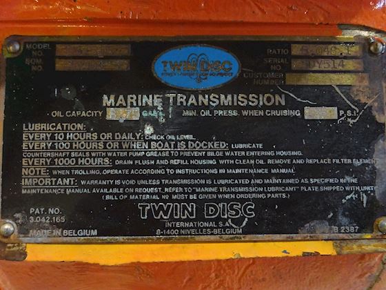 Twindisc MG-516 Reverse gearbox #5