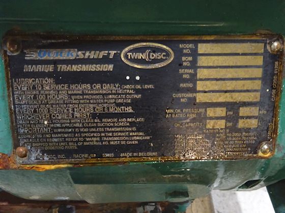 Twindisc MGX-516 Reverse Gearbox #5