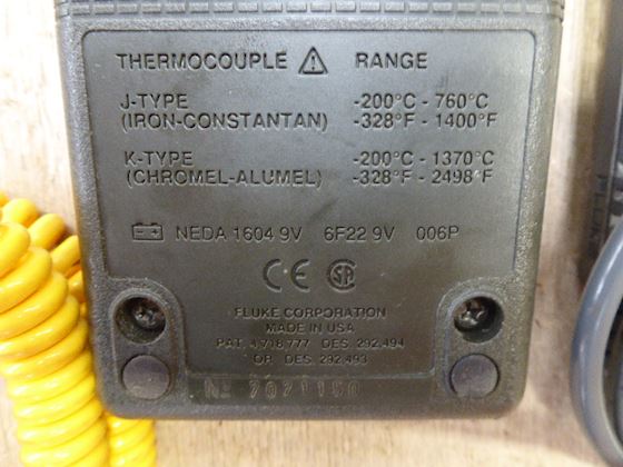 Fluke 52 K/J Thermometer #4