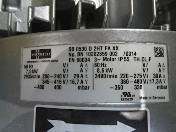 BUSCH SB 0530 D 2 MT FAXX #2