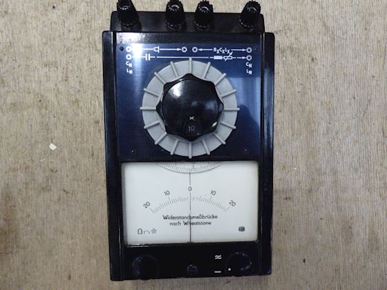VEB Messtechnik Wheatstones Målebro #1
