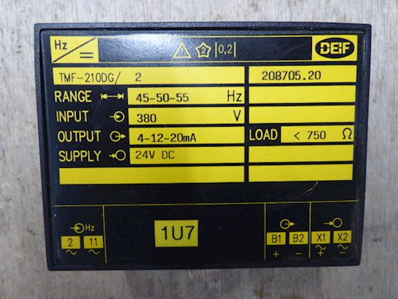 DEIF TMF-210DG/2 Frequency Transducer #1