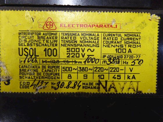 EA Electroaparataj USOL 100 #3