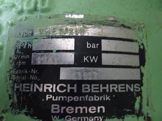 Heinrich behrens VNF1/230 #2