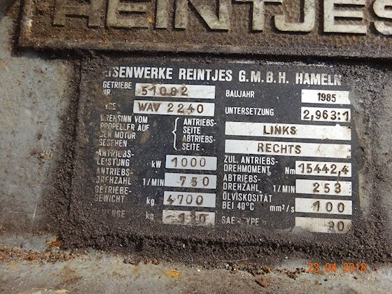 Reintjes WAV 2240, 2.963:1 #5