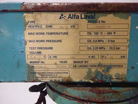Alfa Laval MAB-204S-24-60/4048-11 #8