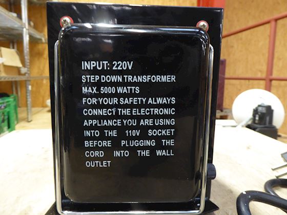 Simran THG-5000 Step Down Trafo #2