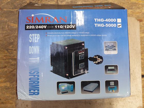 Simran THG-5000 Step Down Trafo #4