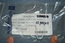 Bergen Ulstein Rolls Royce Hex. Nut. M12 - 1
