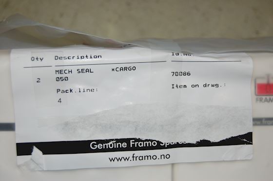 Framo Mechanical Seal 70086 #2