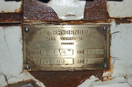 Frydenbo PE 1 1/4" SNE 80 #6