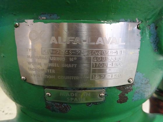 Alfa Laval MAB-204S-24-60/4048-11 #9