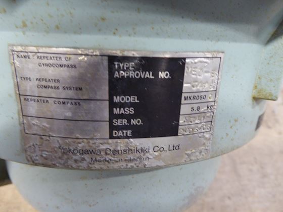 Yokogawa Denshikiki MKR050 Repeater Compass #3