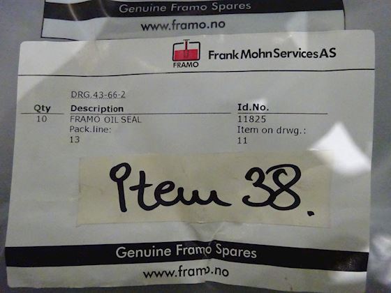 Framo Oil seal #3