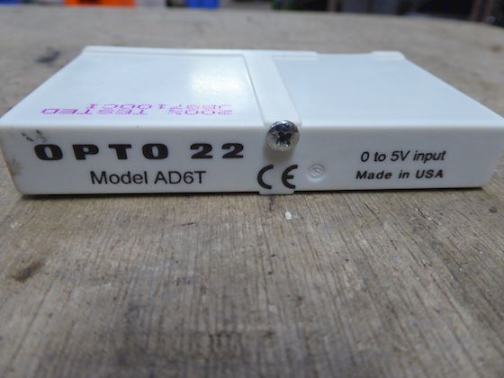 OPTO 22 AD6T Voltage Input Isolated Analog Module, 0 to +5 VDC #1