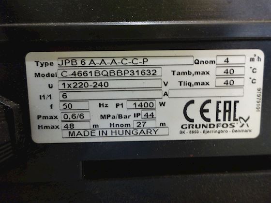 Grundfos C-4661BQBBP31632 #6