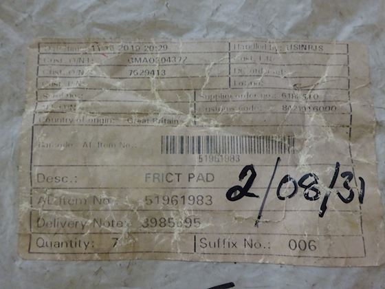 Alfa Laval Friction Pad 51961983 #4