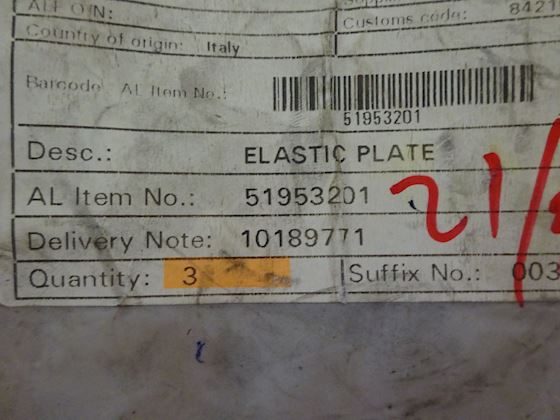 Alfa Laval Elastic Plate 51953201 #3