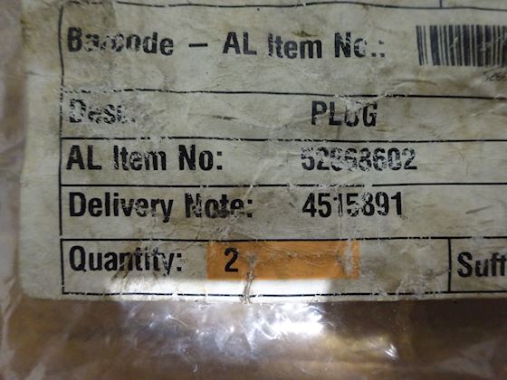 Alfa Laval Plug 52668602 #3