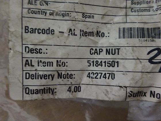 Alfa Laval Cap Nut 51841501 #3