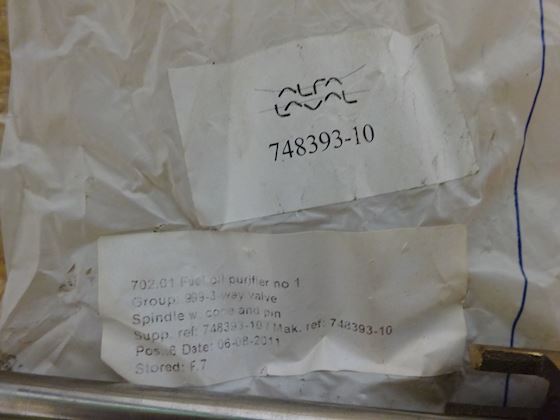 Alfa Laval Spindle With Cone And Pin 74839310 #3
