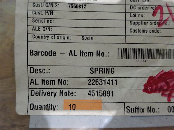 Alfa Laval Spring washer 22631411 #2