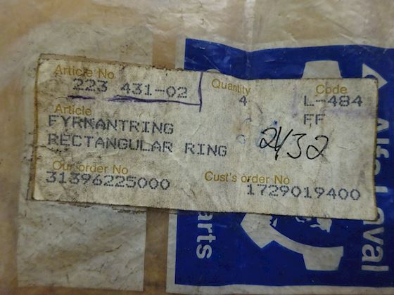 Alfa Laval Rectangular Ring 22343102 #2