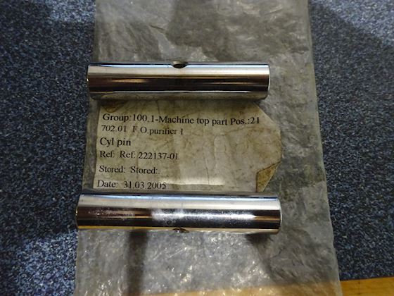 Alfa Laval Cylinder Pin 22213701 #1