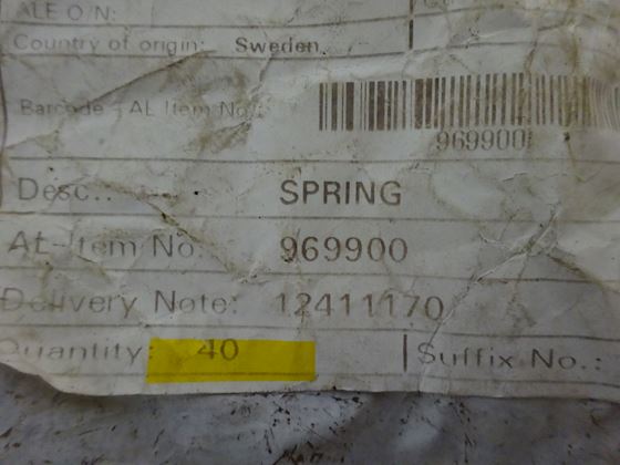Alfa Laval Spring 969900 #2