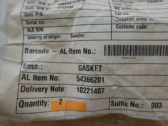 Alfa Laval Gasket 54366201 #2