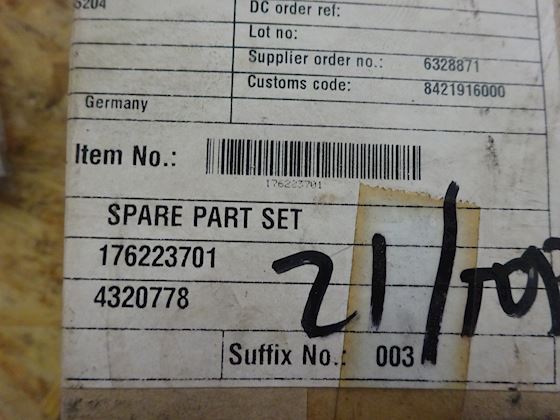 Alfa Laval Spare Part Set - 176223701 #2