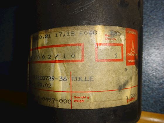 Deutz Rubber Roll #5