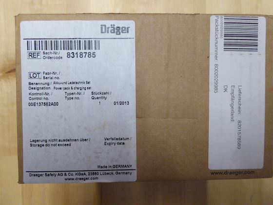 Dräger Power pack & charging set (8318785) #4